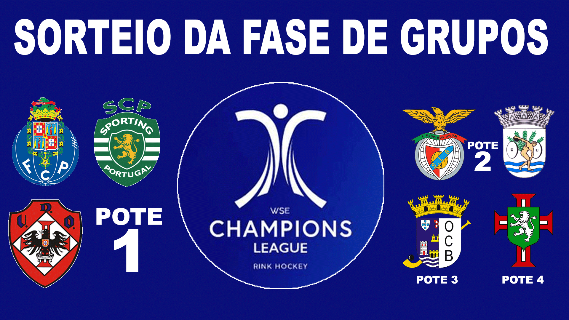 Sorteio da fase de grupos da Champions League: Porto, Sporting e